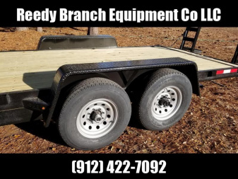 New 82"x20' (14K GVWR) Down 2 Earth Equipment Trailer