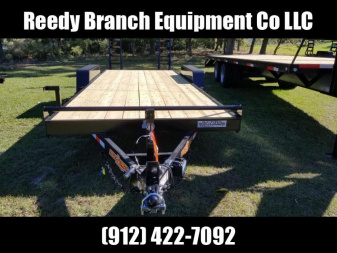 New 82"x20' (14K GVWR) Down 2 Earth Equipment Trailer