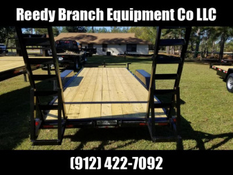 New 82"x20' (14K GVWR) Down 2 Earth Equipment Trailer