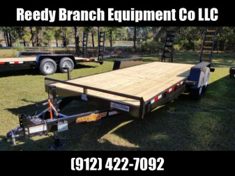 New 82 x20' (14K GVWR) Down 2 Earth Equipment Trailer
