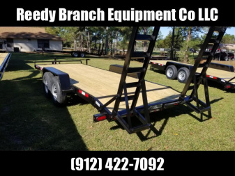 New 82"x20' (14K GVWR) Down 2 Earth Equipment Trailer