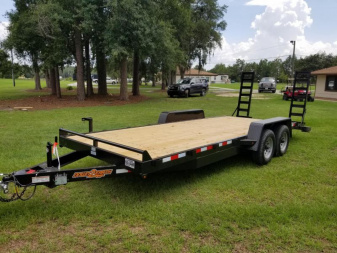 New 82"x20' 10K Equipment Trailer by Down to Earth
