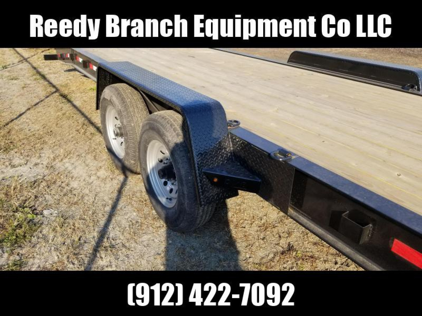 New 2025 Down 2 Earth Trailers 82"x34' wood deck. Car Hauler