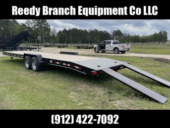 New 2025 Down 2 Earth Trailers 82"x34' wood deck. Car Hauler