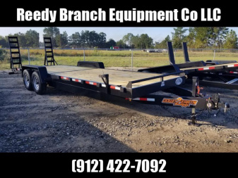 New 82 x24' Down to Earth Equipment Trailer (14K GVWR)