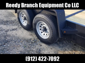 New 82"x24' Down to Earth Equipment Trailer (14K GVWR)