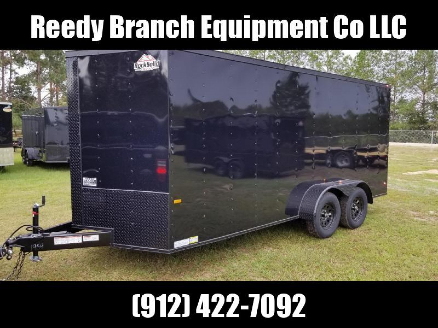 New 6x12 7x14 7x16 Blackout Package Enclosed Cargo Trailer