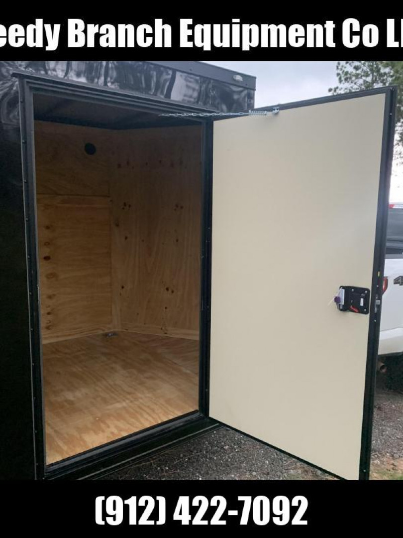 New 6x12 7x14 7x16 Blackout Package Enclosed Cargo Trailer