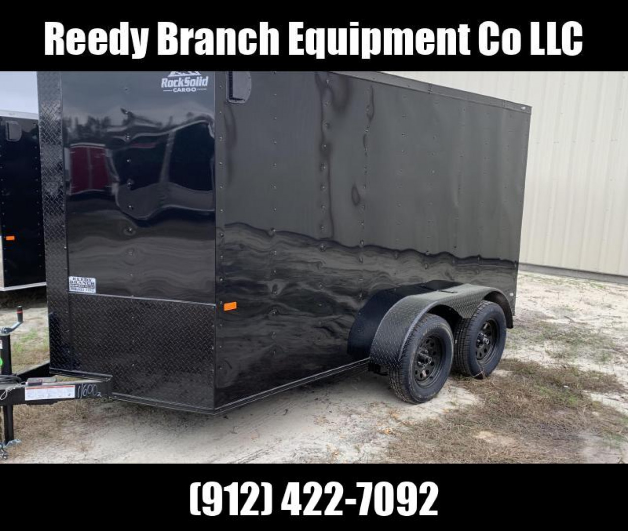 New 6x12 7x14 7x16 Blackout Package Enclosed Cargo Trailer