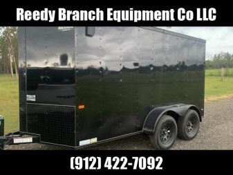 New 6x12 7x14 7x16 Blackout Package Enclosed Cargo Trailer