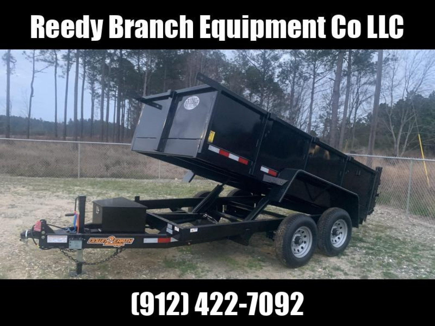 New 6x12-5200lb Down 2 Earth Dump Trailer