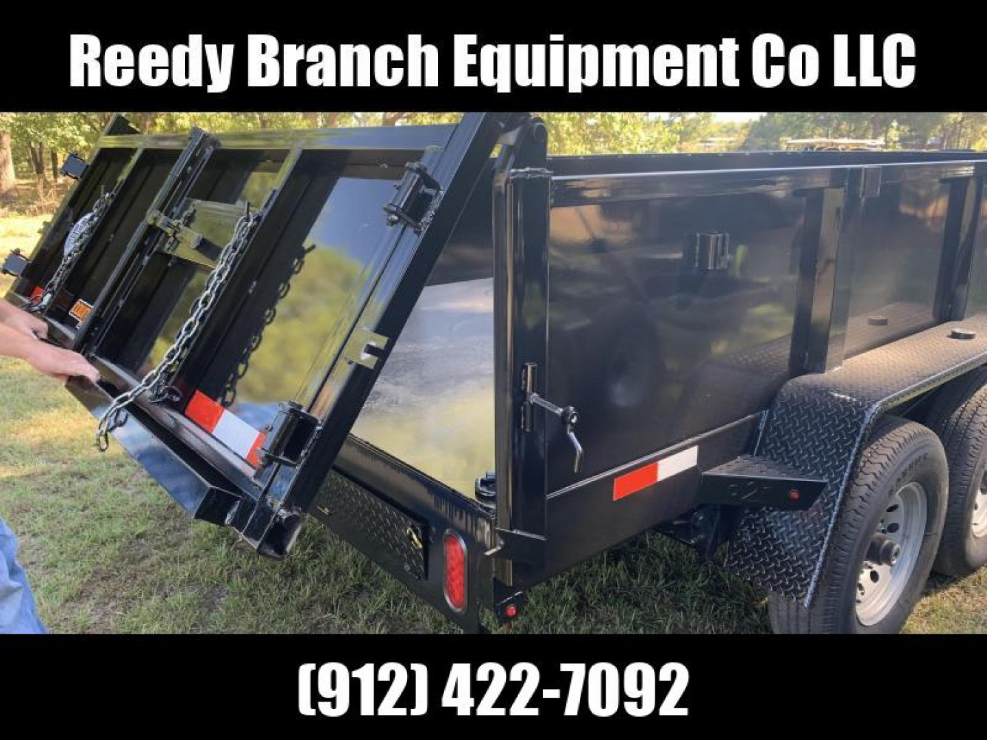 New 6x12-5200lb Down 2 Earth Dump Trailer