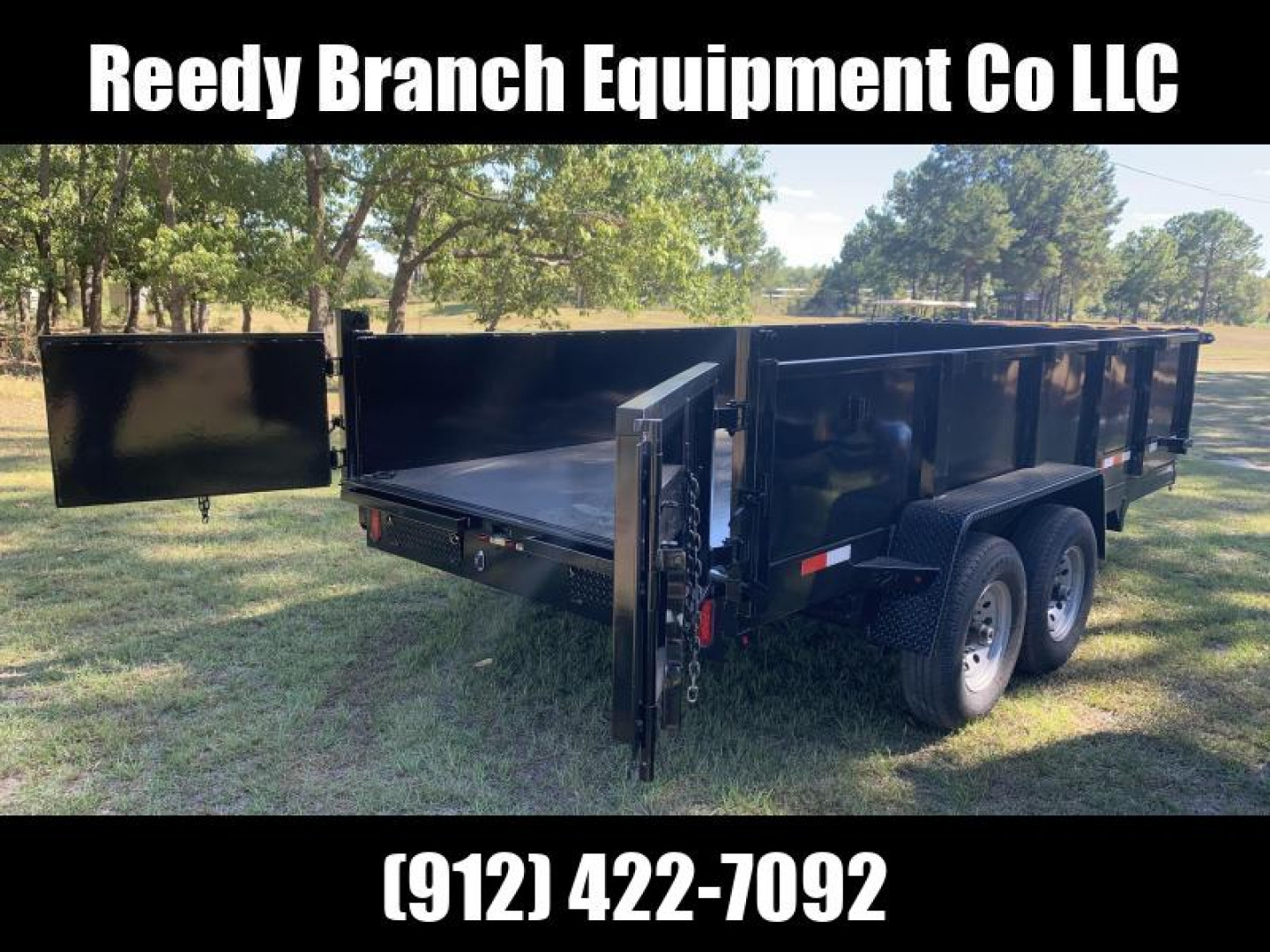 New 6x12-5200lb Down 2 Earth Dump Trailer