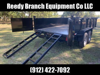 New 6x12-5200lb Down 2 Earth Dump Trailer