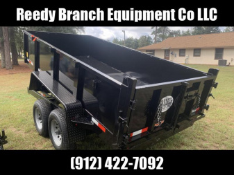 New 6x12-5200lb Down 2 Earth Dump Trailer