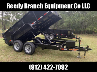 New 6x12-5200lb Down 2 Earth Dump Trailer