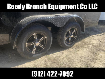 New On Sale Now! New 7x16 White Blackout Elite Rock Solid Cargo