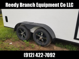 New On Sale Now! New 7x16 White Blackout Elite Rock Solid Cargo