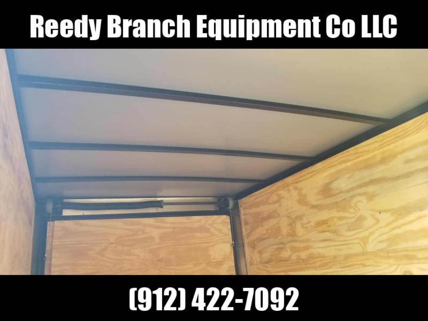 New 6x12TA Blackout Elite Rock Solid Cargo Enclosed Trailer