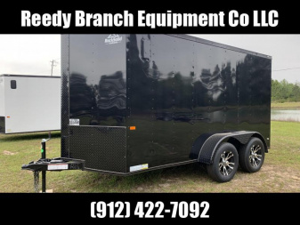 New 6x12TA Blackout Elite Rock Solid Cargo Enclosed Trailer