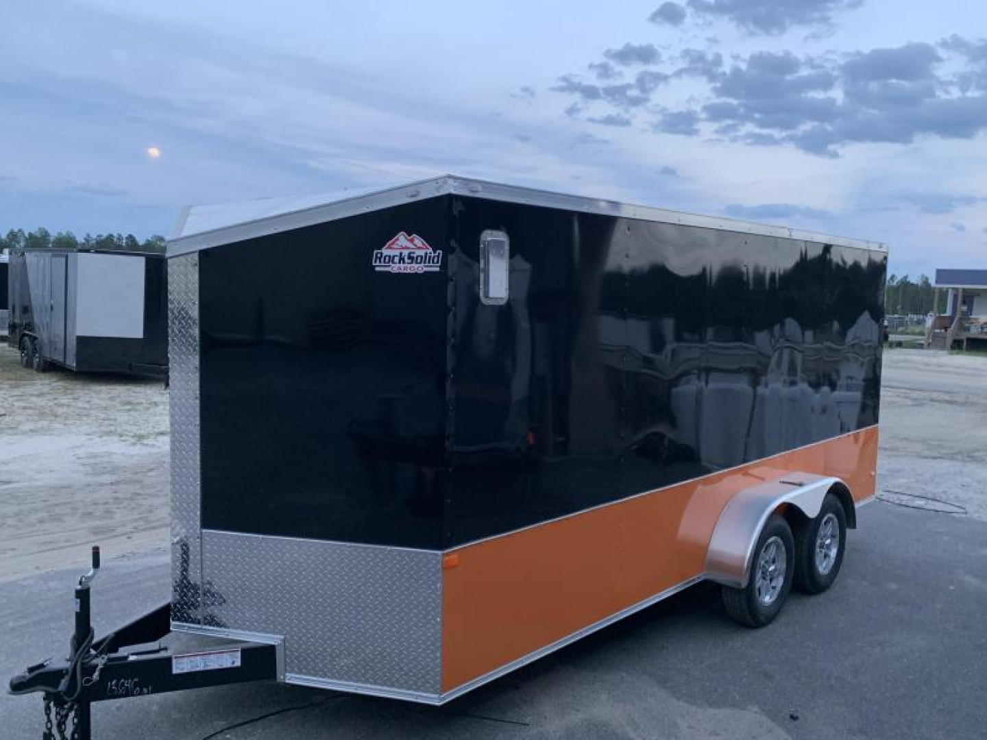New 7x16 Enclosed Motorcycle Trailer (Many Upgrades)