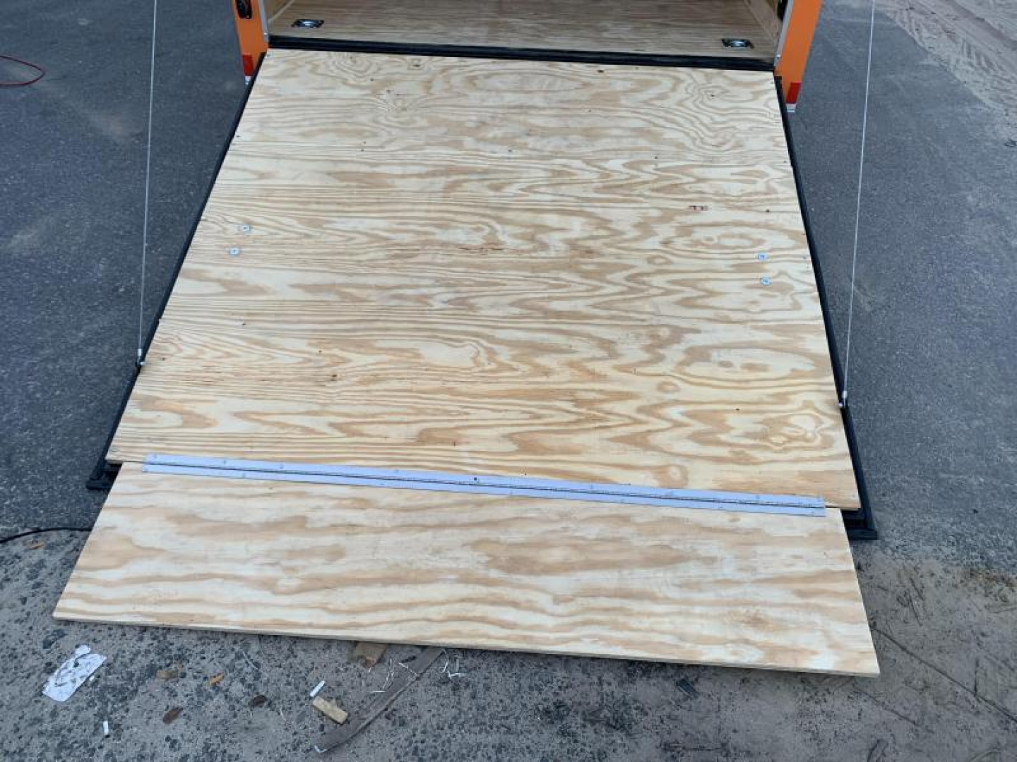 New 7x16 Enclosed Motorcycle Trailer (Many Upgrades)