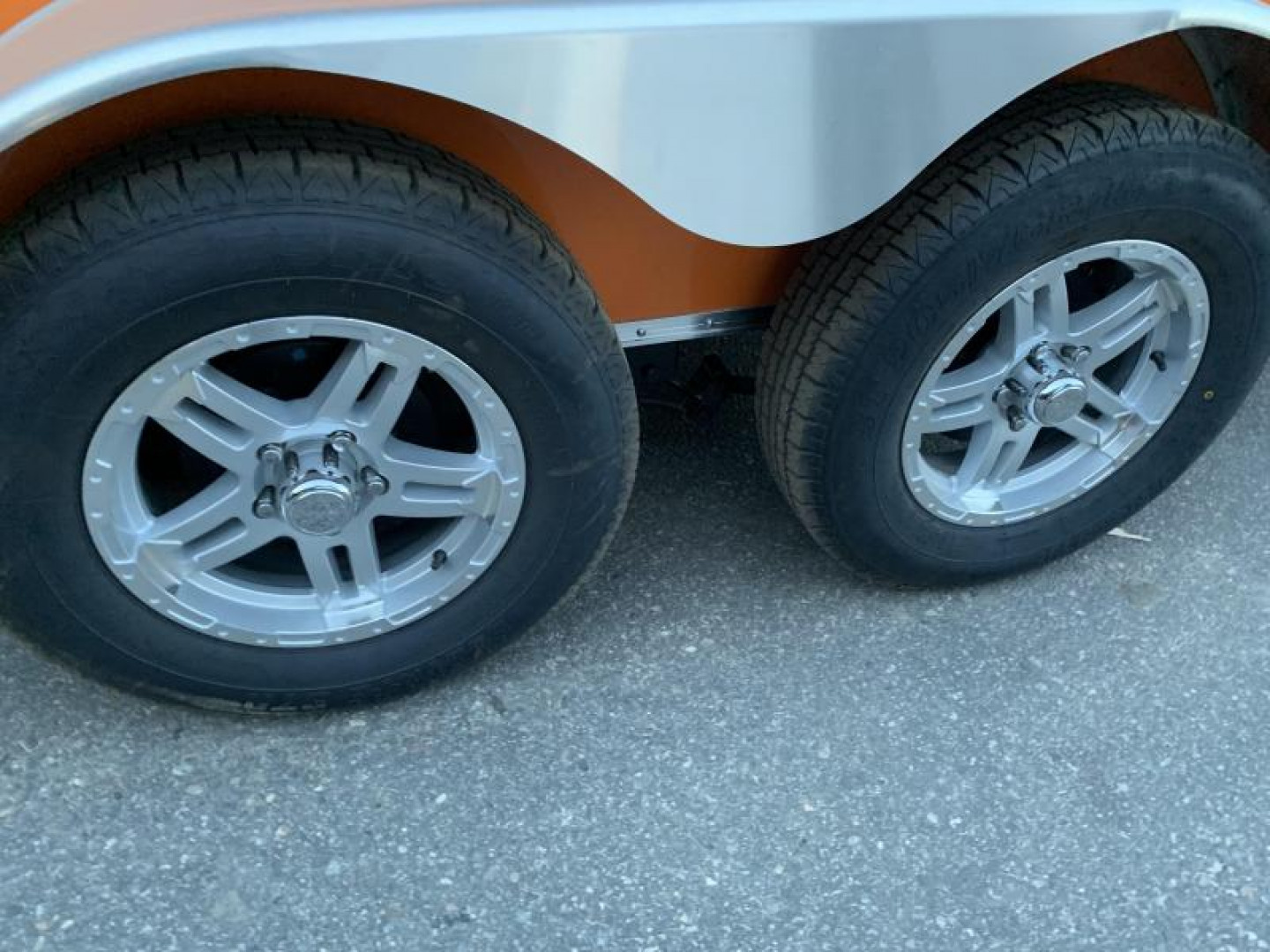 New 7x16 Enclosed Motorcycle Trailer (Many Upgrades)