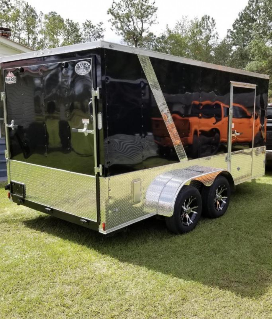 New 7x14 Supreme Edition Motorcycle Trailer
