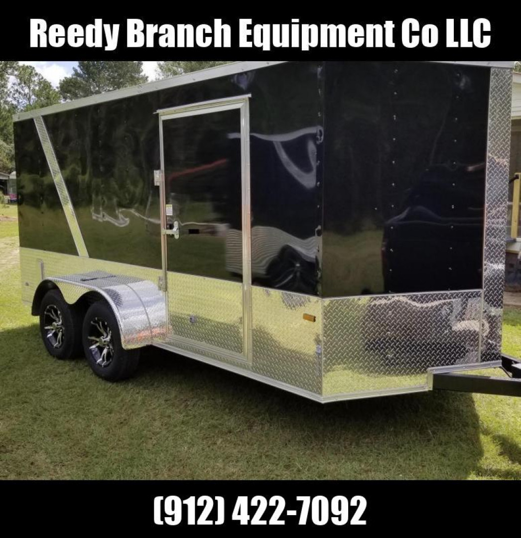 New 7x14 Supreme Edition Motorcycle Trailer