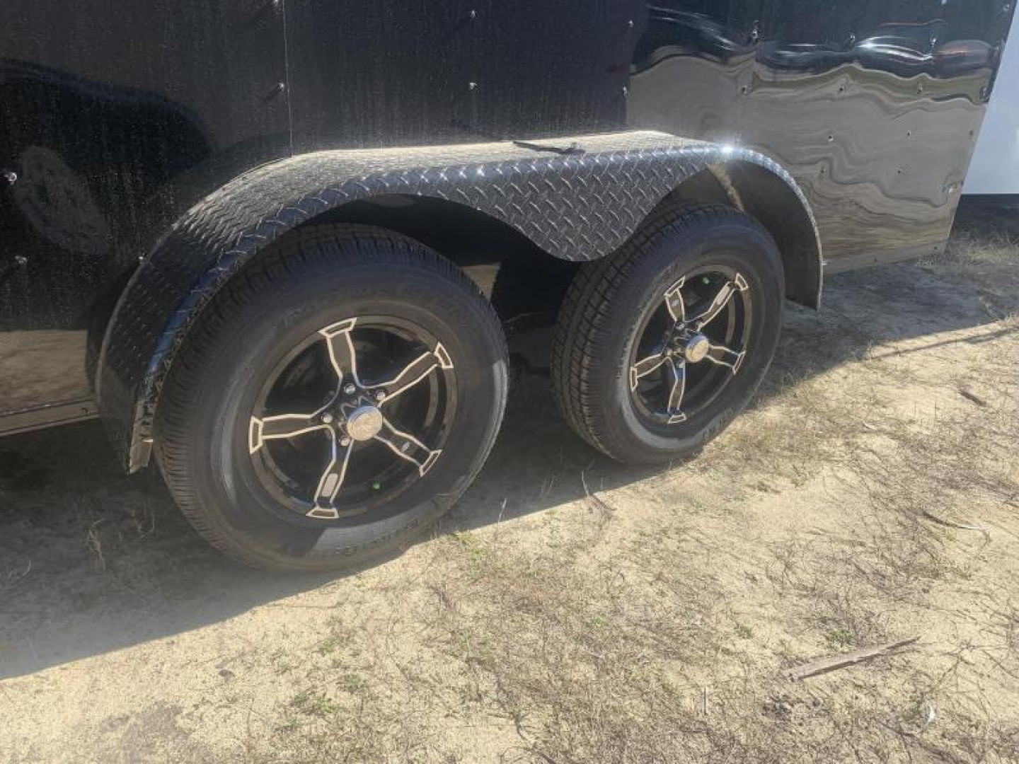 New 7x14 Supreme Edition Motorcycle Trailer