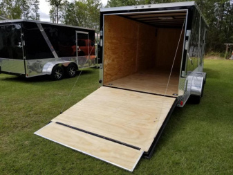 New 7x14 Supreme Edition Motorcycle Trailer
