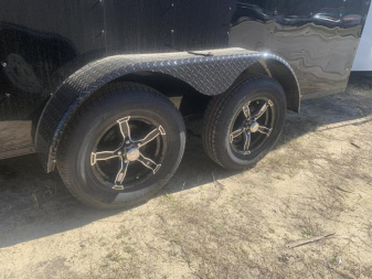 New 7x14 Supreme Edition Motorcycle Trailer