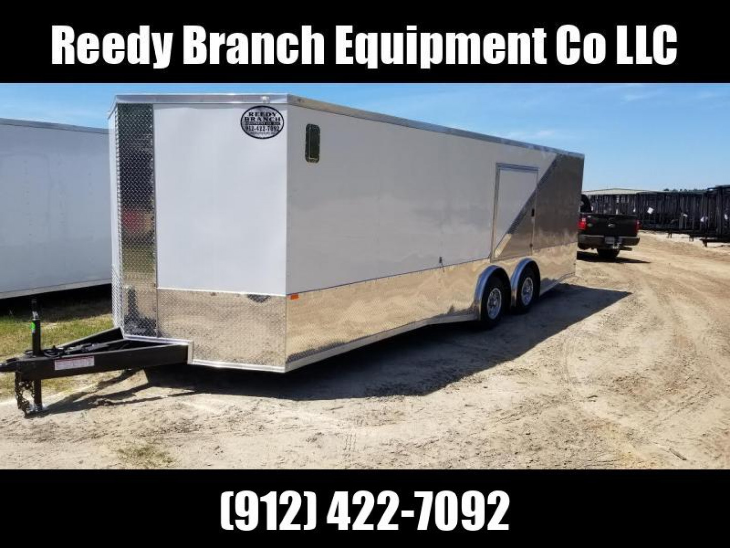 New 8.5x24 Enclosed Cargo Trailer "A Touch of Class"