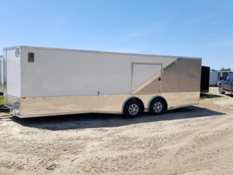 New 8.5x24 Enclosed Cargo Trailer "A Touch of Class"