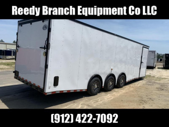 New 8.5x28 Heavy Duty Triple Torsion Spread Axle Rock Solid Cargo