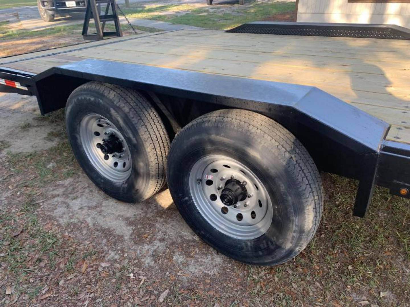 New 102"x24' Drive Over Fenders Equipment Trailer by Down 2 Earth