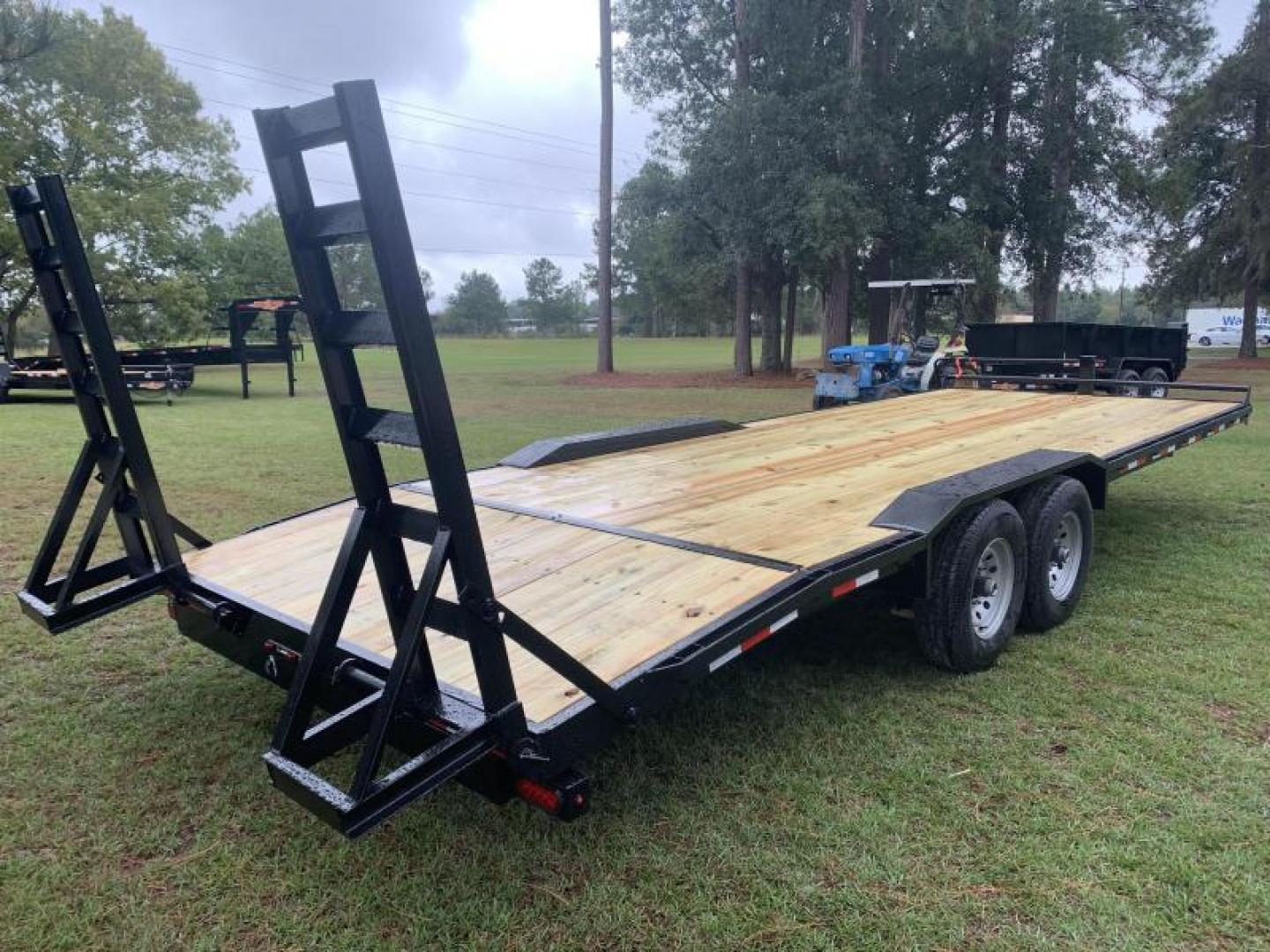 New 102"x24' Drive Over Fenders Equipment Trailer by Down 2 Earth
