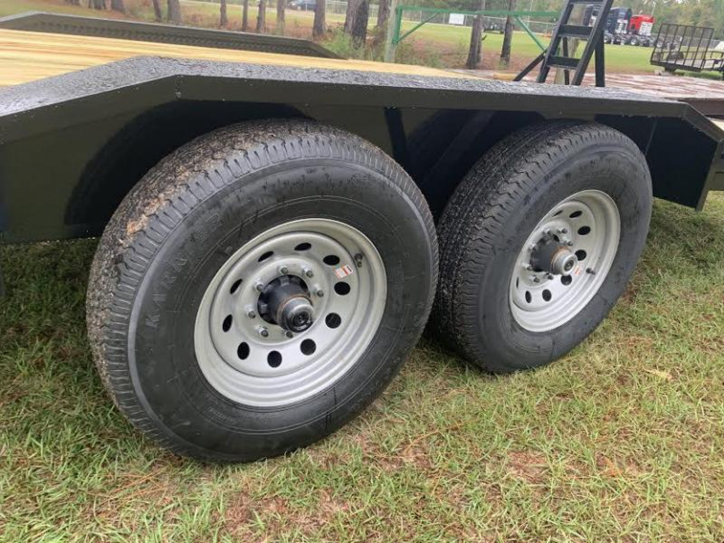 New 102"x24' Drive Over Fenders Equipment Trailer by Down 2 Earth