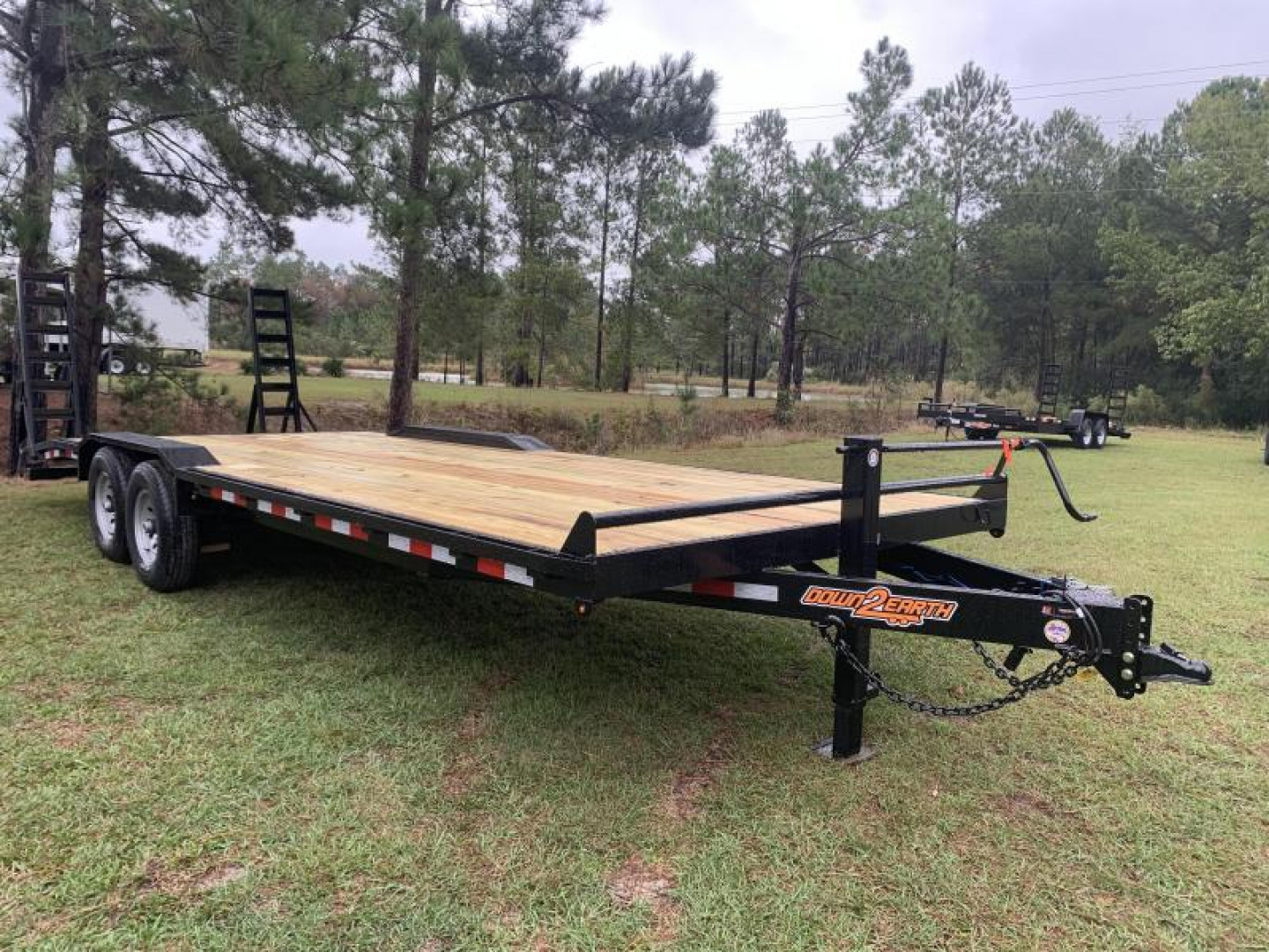 New 102"x24' Drive Over Fenders Equipment Trailer by Down 2 Earth