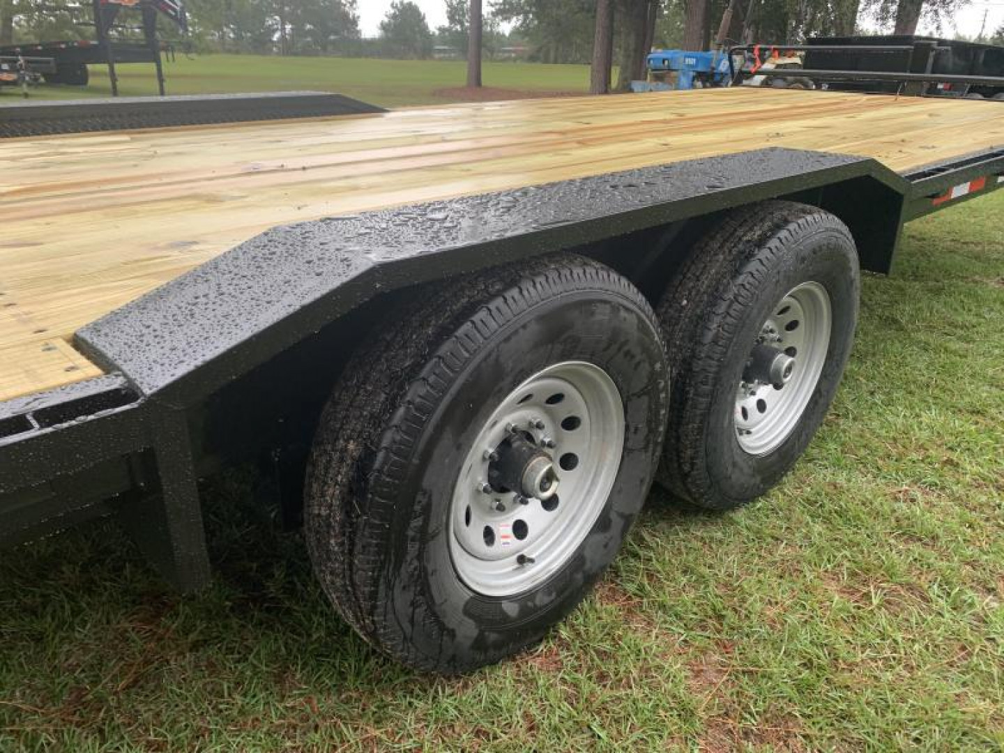 New 102"x24' Drive Over Fenders Equipment Trailer by Down 2 Earth