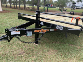 New 102"x24' Drive Over Fenders Equipment Trailer by Down 2 Earth