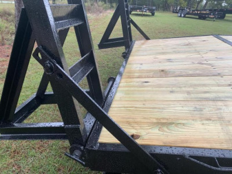 New 102"x24' Drive Over Fenders Equipment Trailer by Down 2 Earth