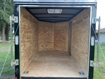 New 5x8 Black Enclosed Trailer. Keep your Tools Dry! Georgia Florida Alabama South Carolina