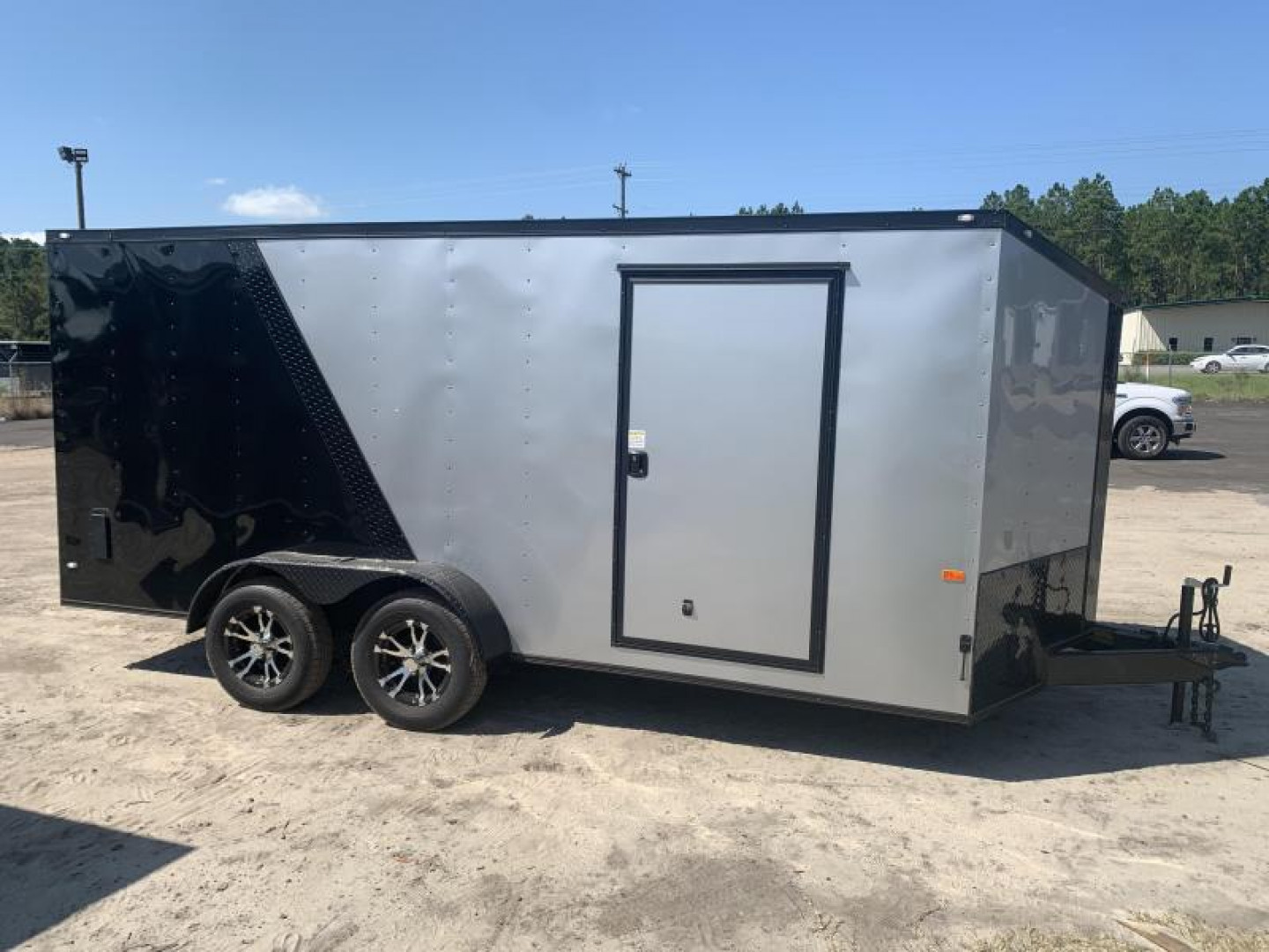 New 7x16-SF/BL. Blackout Elite Enclosed Cargo Trailer