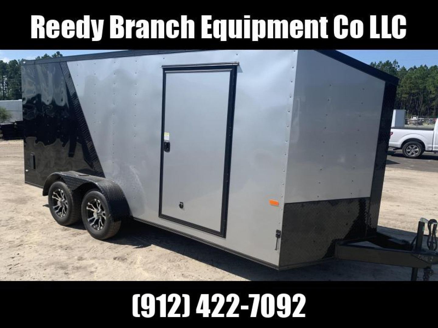 New 7x16-SF/BL. Blackout Elite Enclosed Cargo Trailer