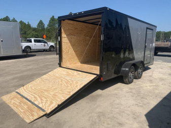 New 7x16-SF/BL. Blackout Elite Enclosed Cargo Trailer