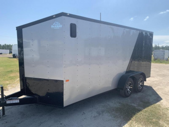 New 7x16-SF/BL. Blackout Elite Enclosed Cargo Trailer