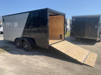 New 7x16-SF/BL. Blackout Elite Enclosed Cargo Trailer