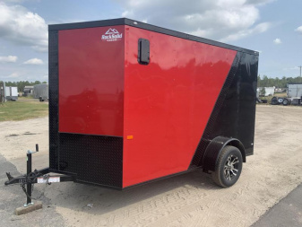 New 6x12 Red/Black Blackout Elite