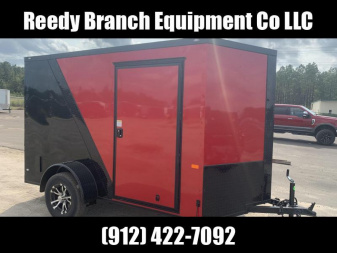 New 6x12 Red/Black Blackout Elite